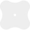 Ekena Millwork Luna Architectural Grade PVC Contemporary Ceiling Medallion, 32"OD x 3"ID x 11"C x 1"P CMP32LA-03000 - alternate 2